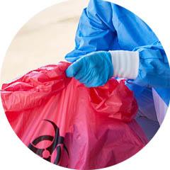 biohazard remediation bag
